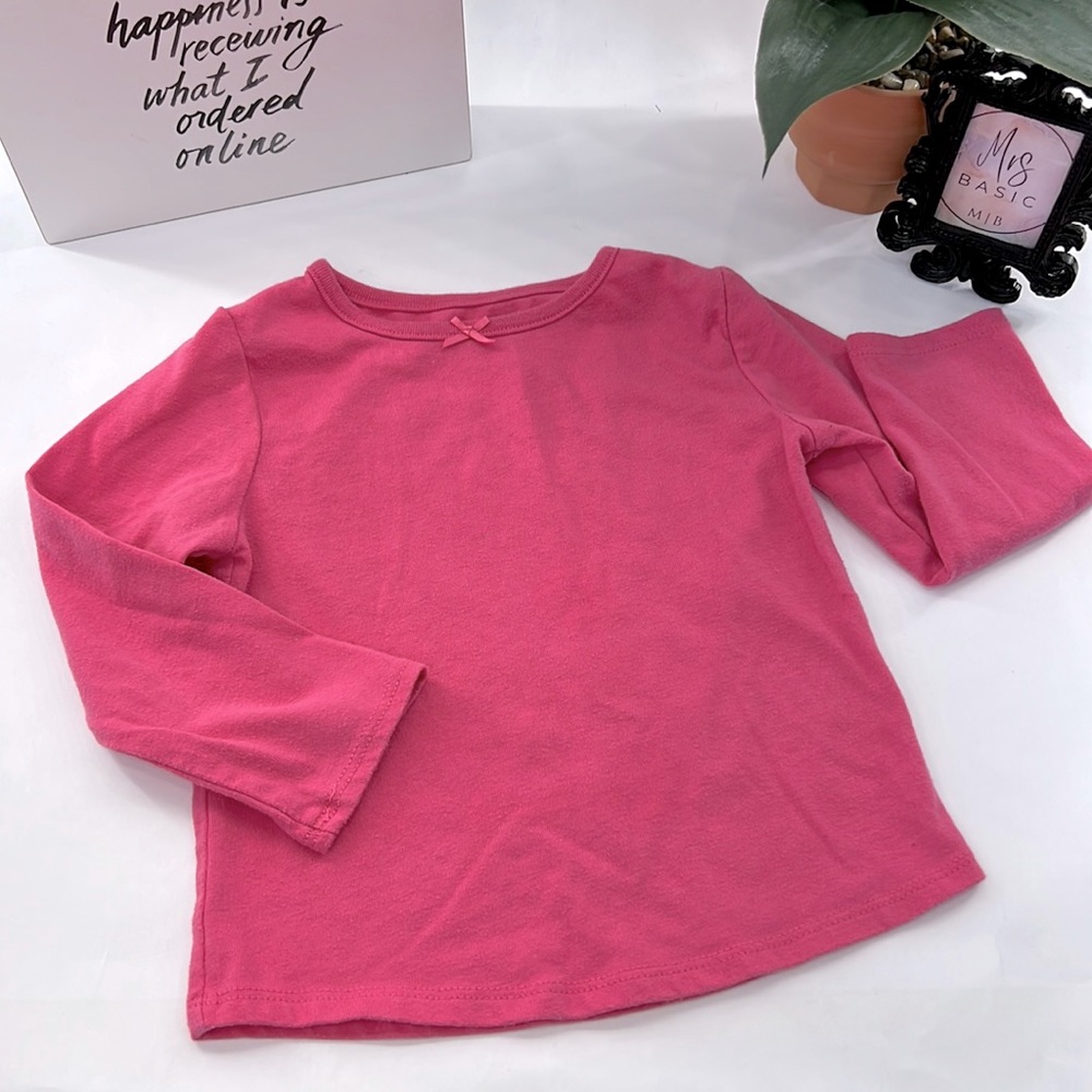 Garanimals Pink Long-Sleeve Top, Size 24M